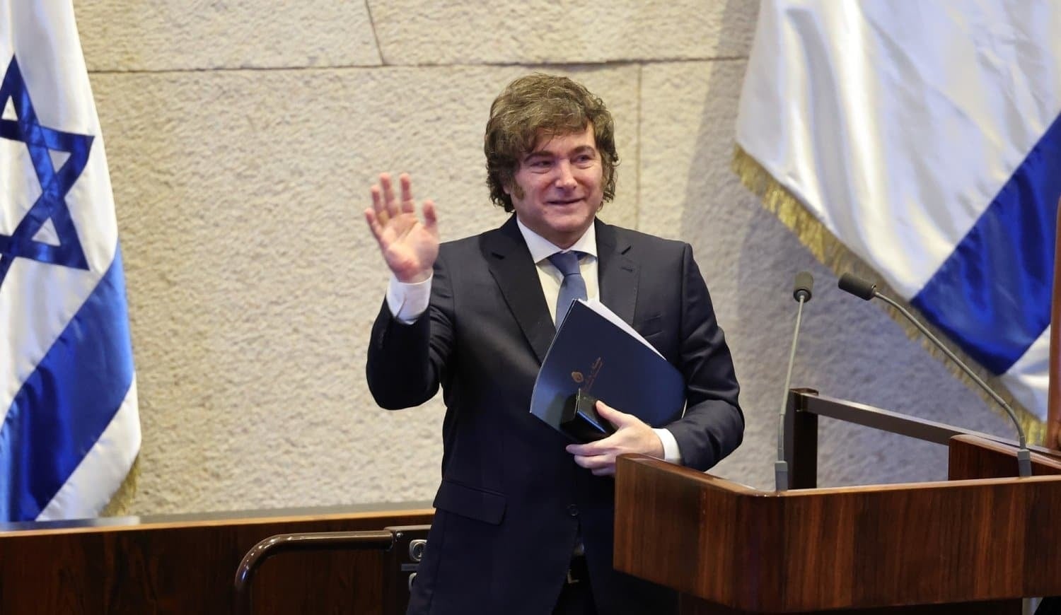 Javier Milei Israel prortada
