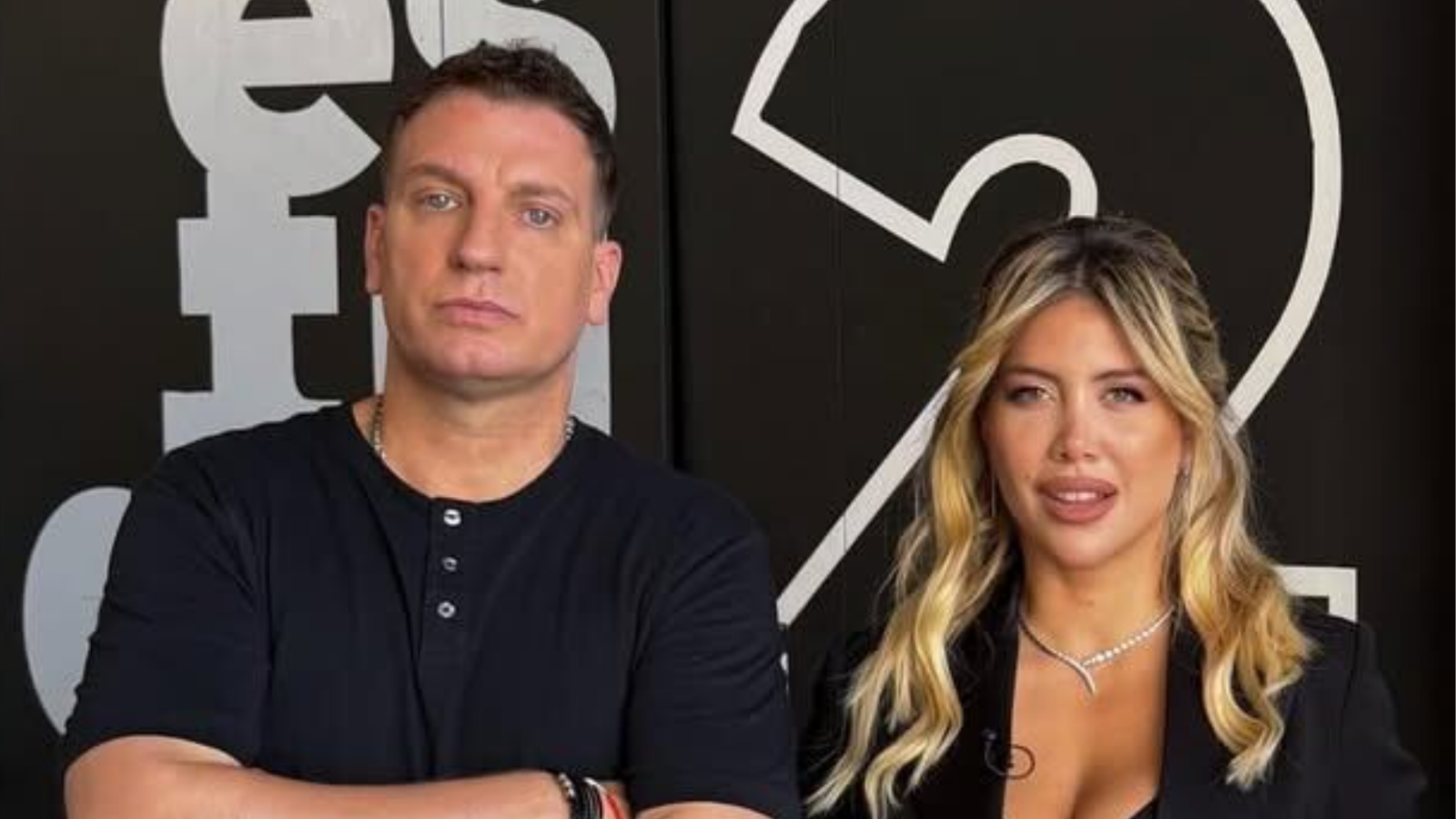 Maxi López y Wanda NAra