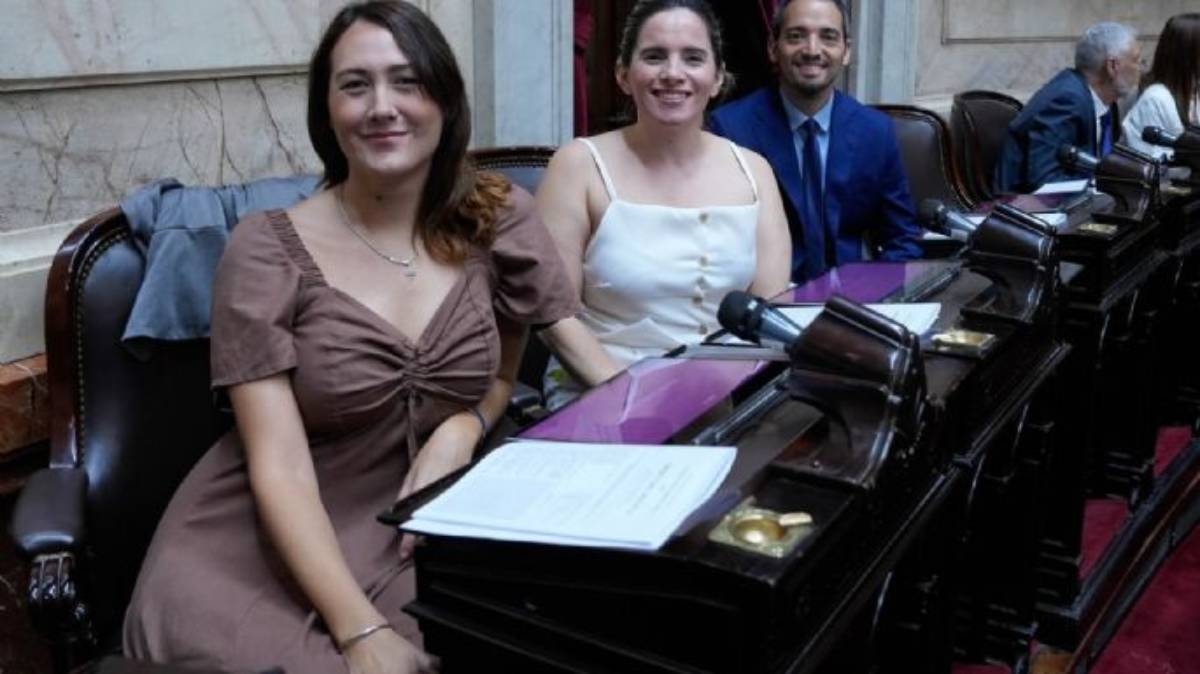 La diputada Gabriela Muñoz denunció amenazas. Fuente_ (Whatsapp)