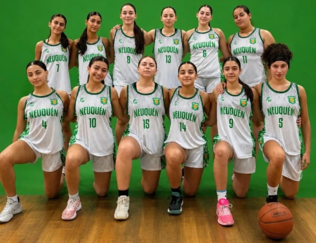 Neuquén se consagró campeon de basquet femenino en los Juegos Epade. Fuente_ (Neuquén Informa)